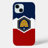 Apple iPhone 15 Case-Mate, Utah new state flag
