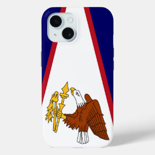 Apple iPhone 15 Case-Mate with American Samoa flag Case