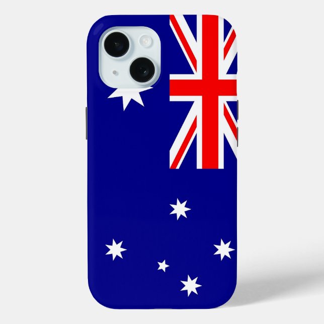 Apple iPhone 15 Case-Mate with Australia flag Case (Back)