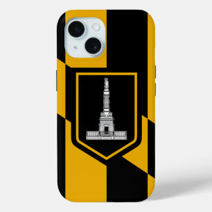 Apple iPhone 15 Case-Mate with Baltimore flag Case