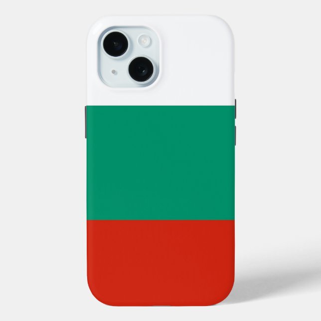 Apple iPhone 15 Case-Mate with Bulgaria flag Case (Back)