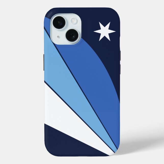 Apple iPhone 15 Case-Mate with Columbia flag Case-Mate iPhone Case (Back)