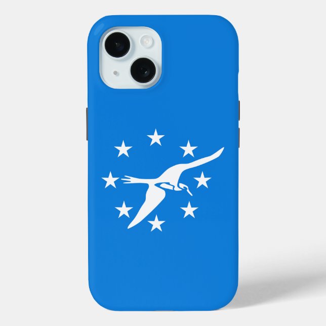 Apple iPhone 15 Case-Mate with Corpus Christi flag Case (Back)