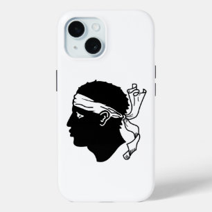 Apple iPhone 15 Case-Mate with Corsica flag Case