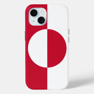 Apple iPhone 15 Case-Mate with Greenland flag Case