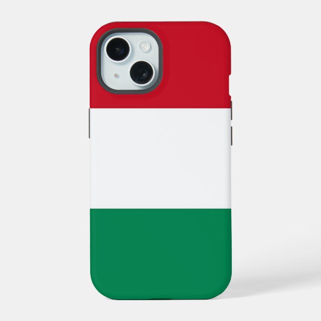 Apple iPhone 15 Case-Mate with Hungary flag Case (Back)