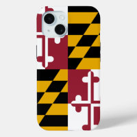 Apple iPhone 15 Case-Mate with Maryland flag