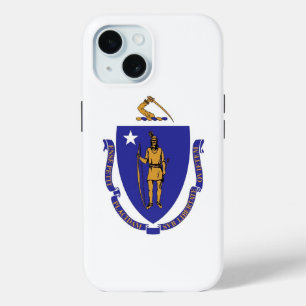 Apple iPhone 15 Case-Mate with Massachusetts flag iPhone 15 Case