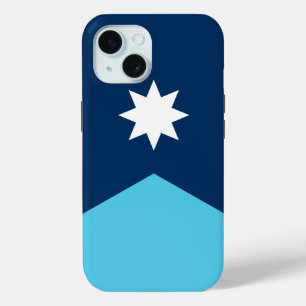Apple iPhone 15 Case-Mate with Minnesota flag iPhone 15 Case