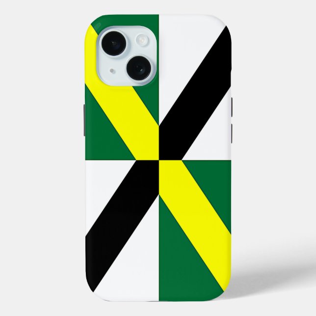 Apple iPhone 15 Case-Mate with Monterey flag Case (Back)