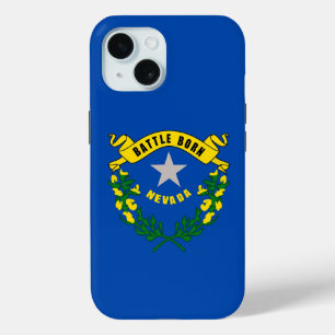 Apple iPhone 15 Case-Mate with Nevada flag Case