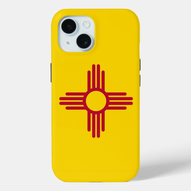 Apple iPhone 15 Case-Mate with New Mexico flag Case (Back)