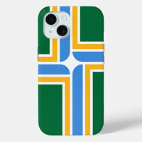 Apple iPhone 15 Case-Mate with Portland flag