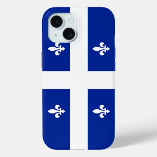 Apple iPhone 15 Case-Mate with Quebec flag Case