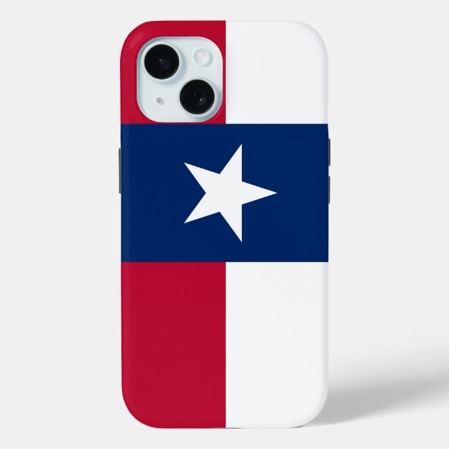 Apple iPhone 15 Case-Mate with Texas flag Case (Back)