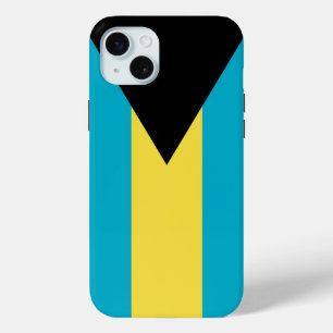 Apple iPhone 15 Plus Case, Bahamas flag Mini Case