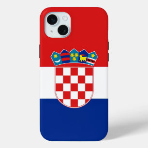 Apple iPhone 15 Plus Case, Croatia flag Mini Case