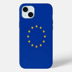 Apple iPhone 15 Plus Case, European Union flag Mini Case