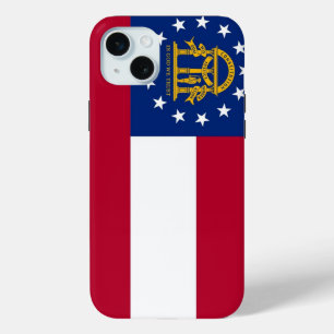 Apple iPhone 15 Plus Case-Mate, Georgia flag iPhone 15 Mini Case
