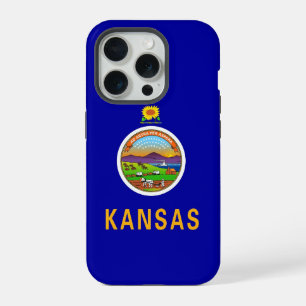 Apple iPhone 15 Pro Case-Mate Kansas flag Case