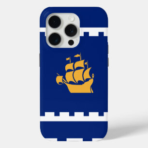 Apple iPhone 15 Pro Case-Mate, Quebec City flag Case