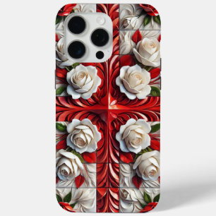 Apple iPhone 15 Pro Max Case, England Colors iPhone 15 Pro Max Case