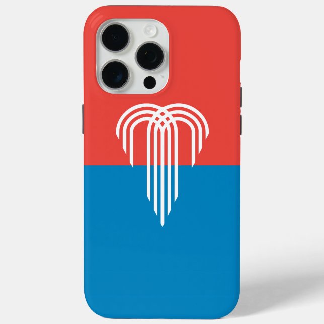Apple iPhone 15 Pro Max Case, Kansas City flag Case-Mate iPhone Case (Back)