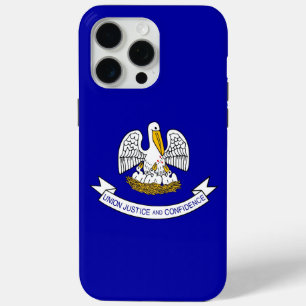 Apple iPhone 15 Pro Max Case, Louisiana flag iPhone 15 Pro Max Case