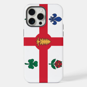 Apple iPhone 15 Pro Max Case, Montreal flag Case