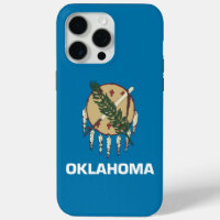 Apple iPhone 15 Pro Max Case, Oklahoma Flag