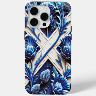 Apple iPhone 15 Pro Max Case, Scottish Thistles iPhone 15 Pro Max Case