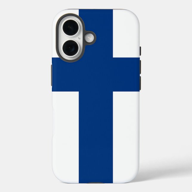Apple iPhone 16 Case-Mate with Finland flag Case (Back)