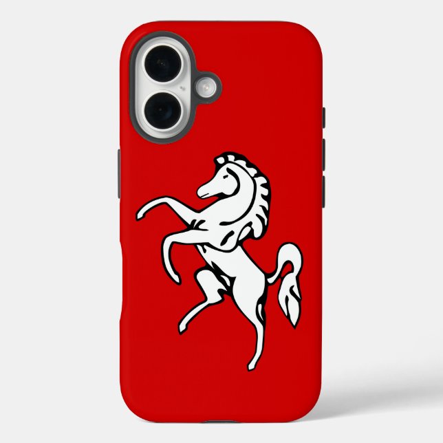 Apple iPhone 16 Case-Mate with Kent County flag Case (Back)