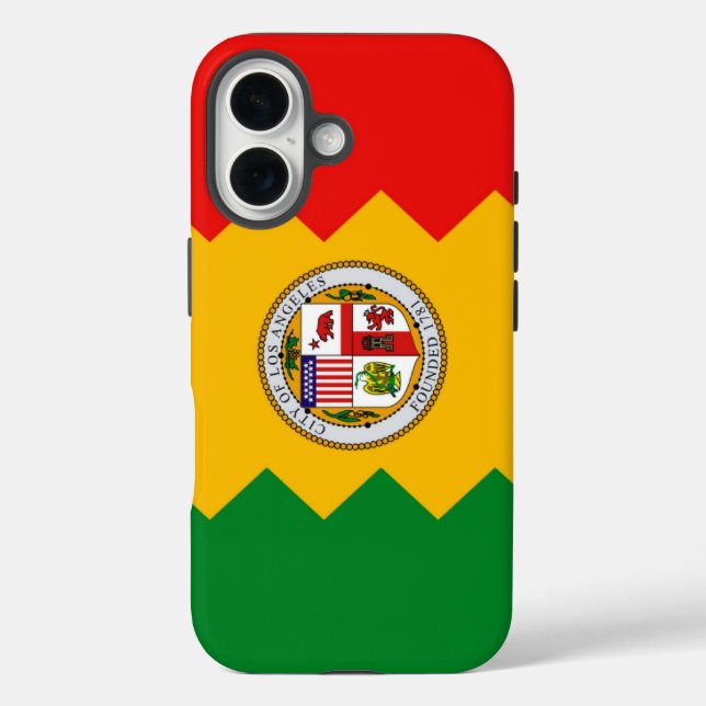 Apple iPhone 16 Case-Mate with Los Angeles flag Case (Back)