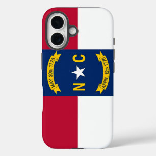 Apple iPhone 16 Case-Mate with North Carolina flag Case