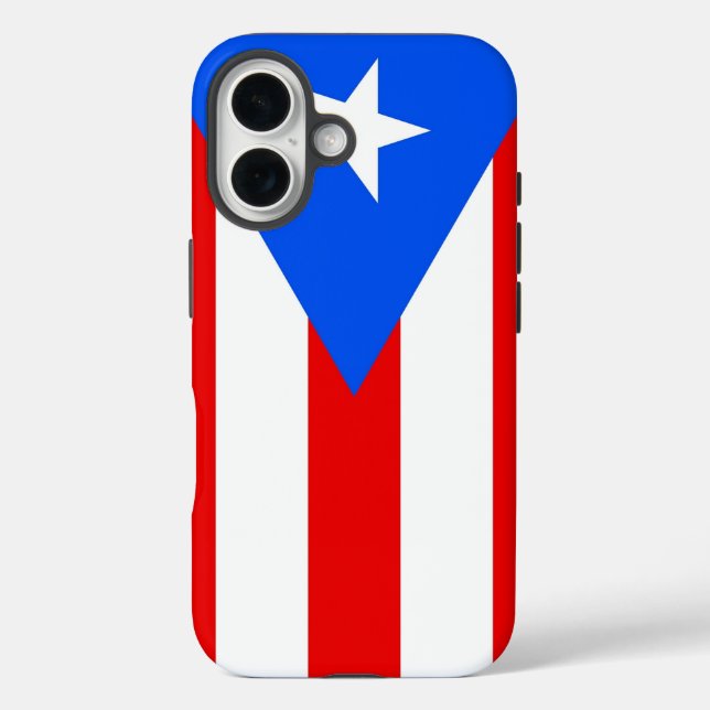 Apple iPhone 16 Case-Mate with Puerto Rico flag Case (Back)