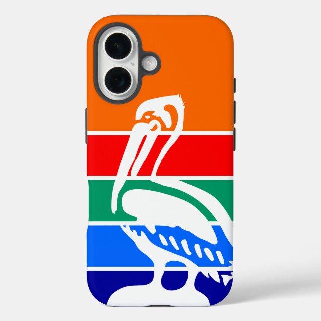 Apple iPhone 16 Case-Mate with St. Petersburg flag Case (Back)