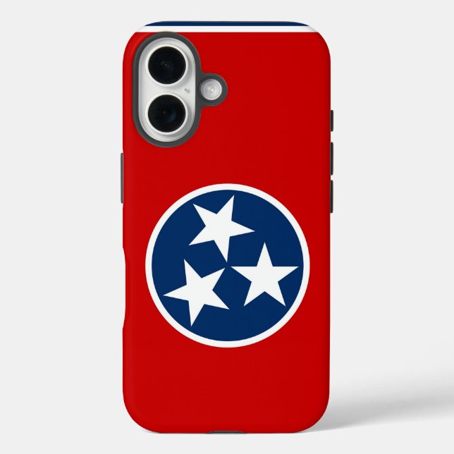 Apple iPhone 16 Case-Mate with Tennessee flag Case (Back)