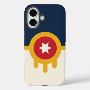 Apple iPhone 16 Case-Mate with Tulsa City flag Case