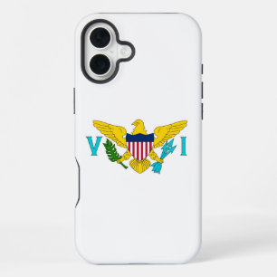 Apple iPhone 16 Plus Case, US Virgin Islands flag Case