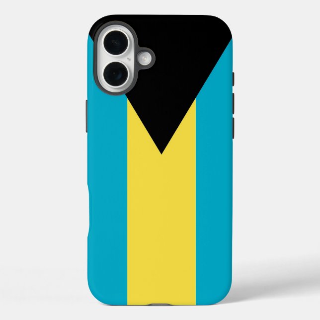 Apple iPhone 16 Plus Mate, Bahamas flag Case-Mate iPhone Case (Back)