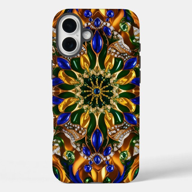 Apple iPhone 16 Plus Mate, Brazil Colours Case-Mate iPhone Case (Back)