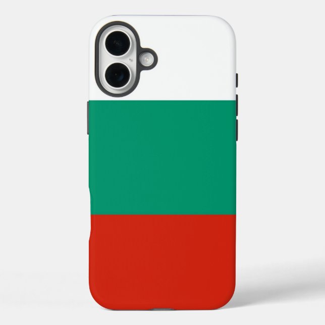 Apple iPhone 16 Plus Mate, Bulgaria flag Case-Mate iPhone Case (Back)
