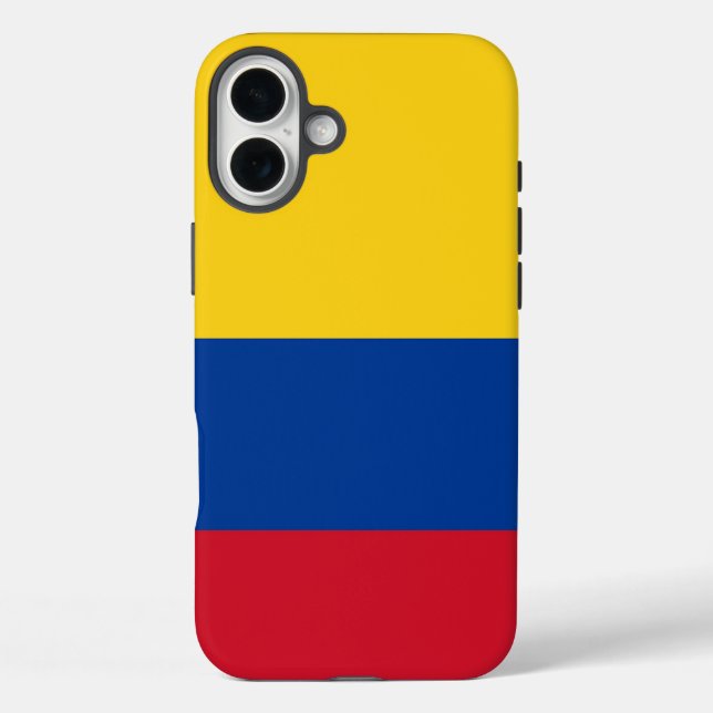Apple iPhone 16 Plus Mate, Colombia flag Case-Mate iPhone Case (Back)