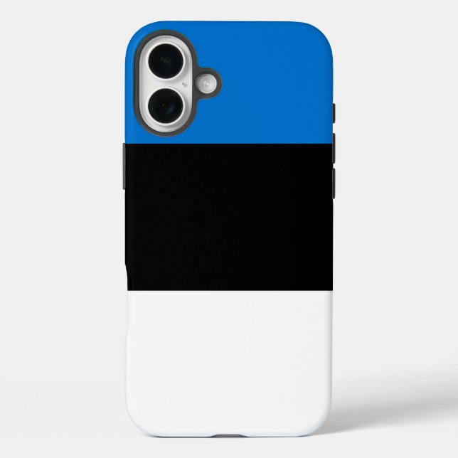 Apple iPhone 16 Plus Mate, Estonia flag Case-Mate iPhone Case (Back)