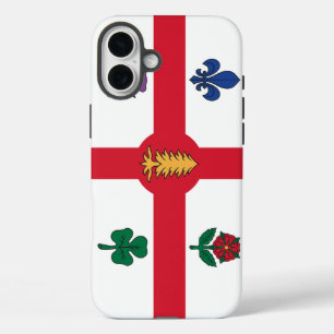 Apple iPhone 16 Plus Mate, Montreal flag Case