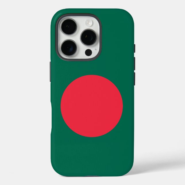Apple iPhone 16 Pro Case-Mate, Bangladesh Flag Case-Mate iPhone Case (Back)