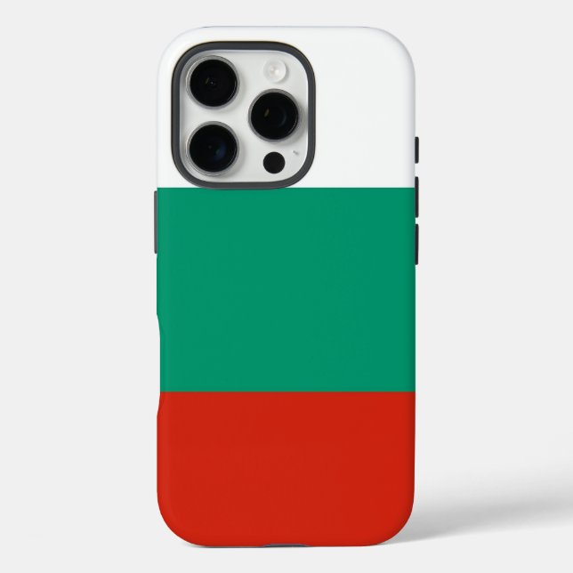 Apple iPhone 16 Pro Case-Mate, Bulgaria flag Case-Mate iPhone Case (Back)