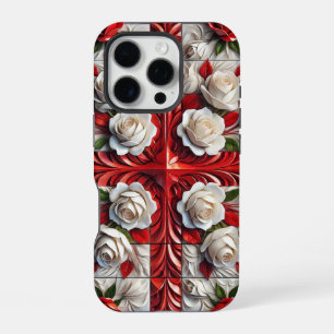 Apple iPhone 16 Pro Case-Mate, England colors flag Case