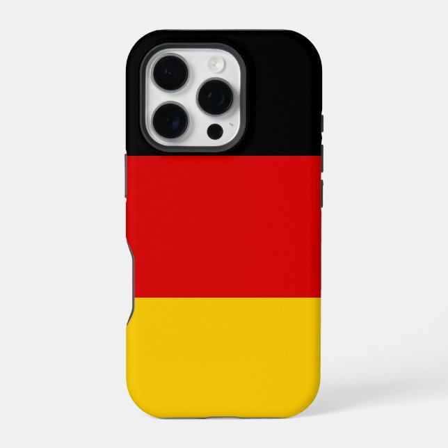 Apple iPhone 16 Pro Case-Mate, Germany flag Case (Back)